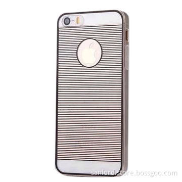 iPhone TPU + Acrylic Hybrid Cases with Electroplated Process